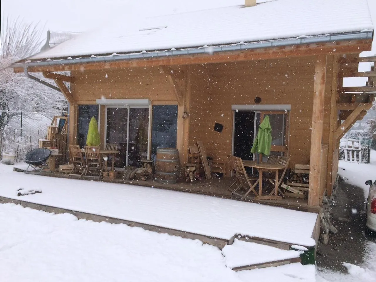 度假居 Maison De Campagne A Gap Avec Vue Sur La Montagne. 拉弗莱西诺斯