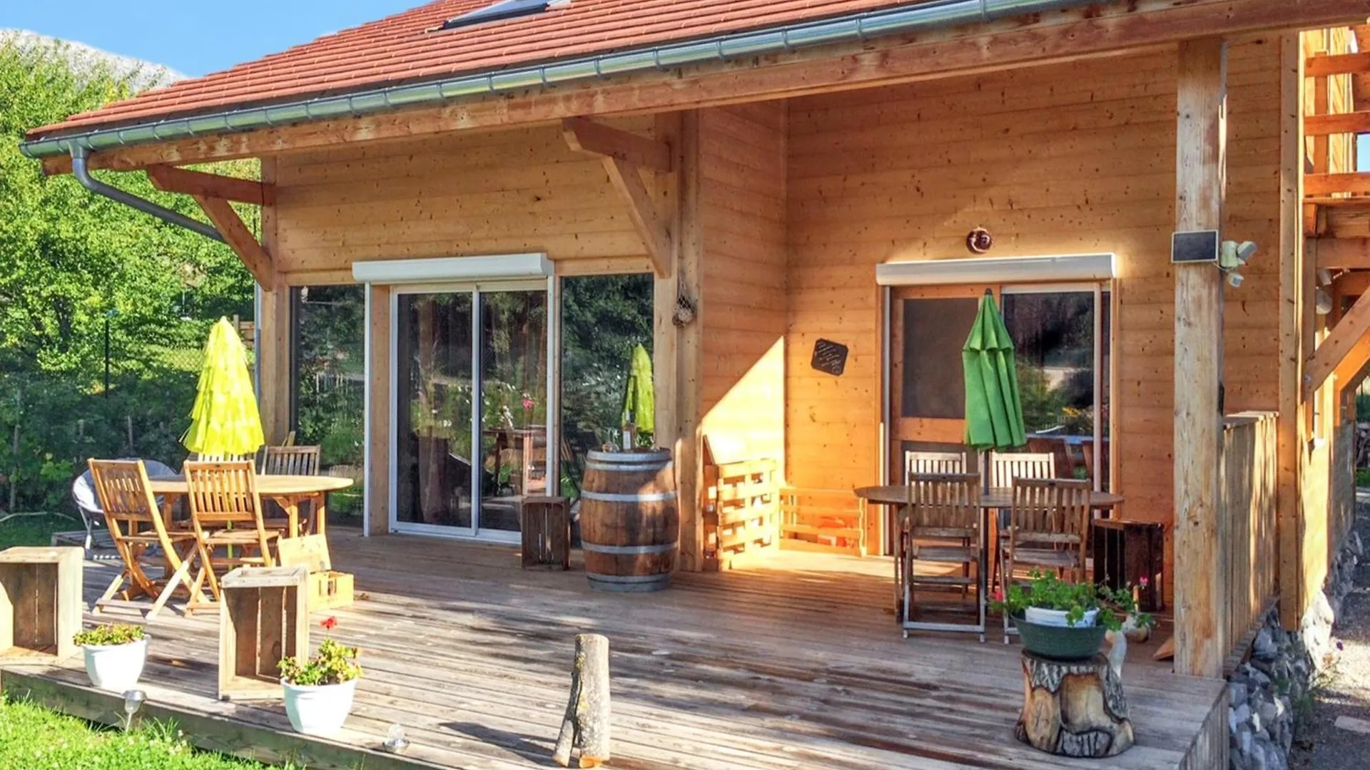 Maison De Campagne A Gap Avec Vue Sur La Montagne. 拉弗莱西诺斯