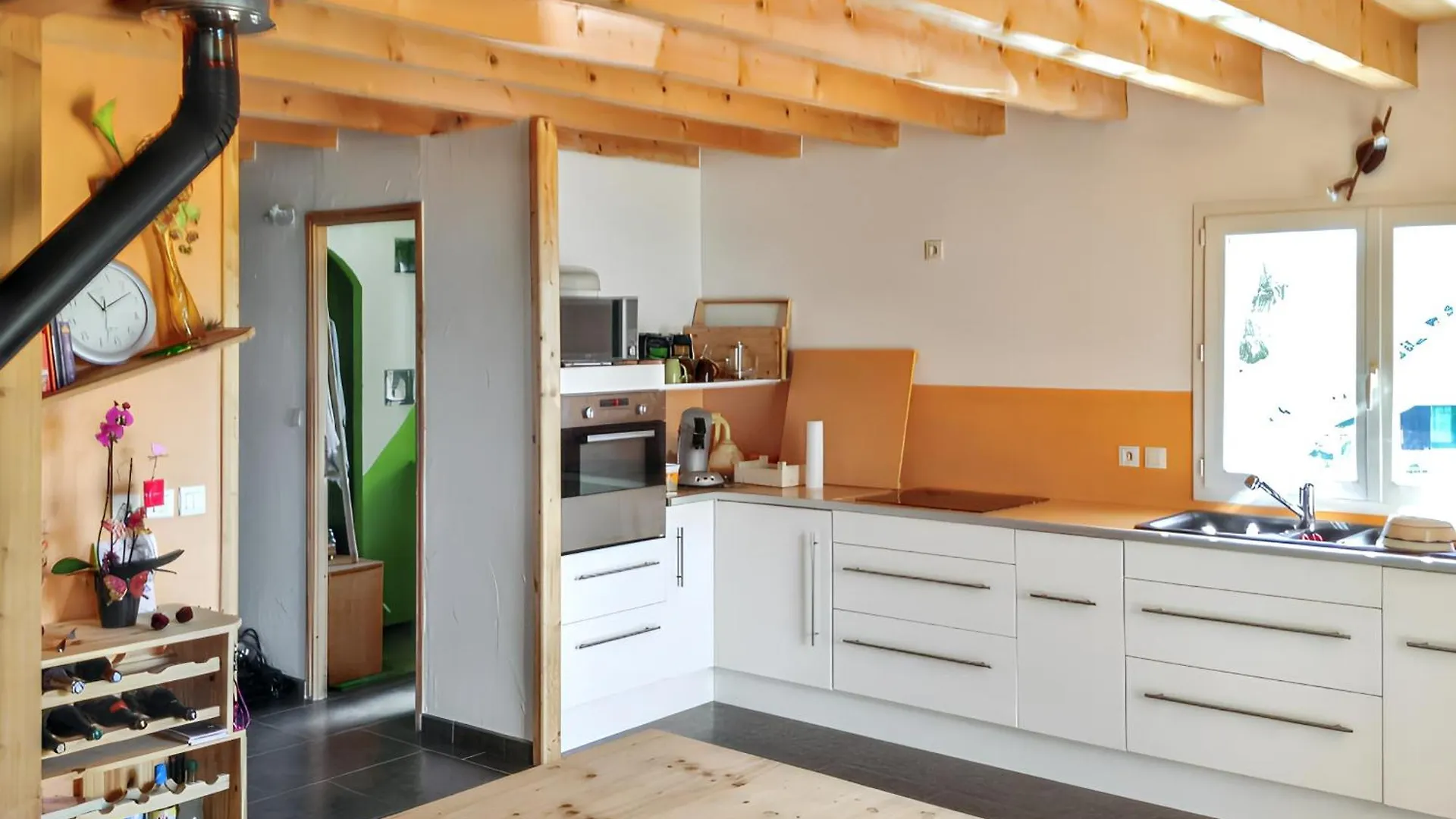 度假居 Maison De Campagne A Gap Avec Vue Sur La Montagne. 拉弗莱西诺斯